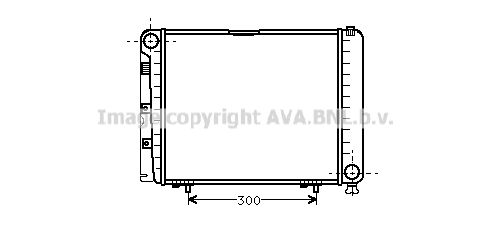 AVA QUALITY COOLING Radiators, Motora dzesēšanas sistēma MS2079